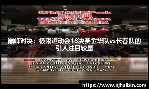 巅峰对决：极限运动会18决赛金华队vs长春队的引人注目较量